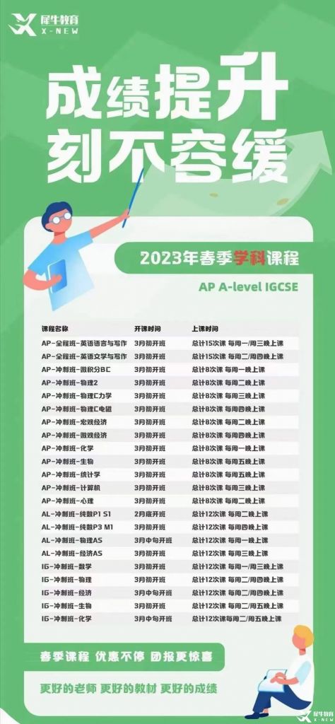 2023年犀牛國(guó)際教育春季班，國(guó)際學(xué)科競(jìng)賽培訓(xùn)即將開(kāi)班!