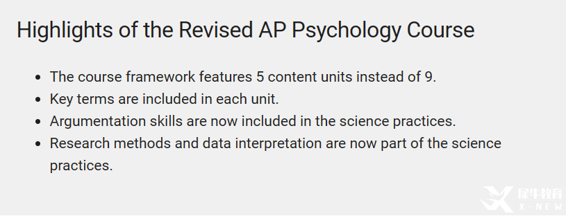 AP心理學(xué)考綱&題型新變化！大考在即，如何備考沖刺5分？