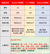 犀牛藍(lán)橋杯青少組省賽沖刺班課程安排！