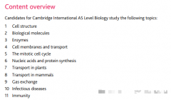 Alevel生物考什么？Alevel生物輔導(dǎo)課程哪里有？