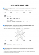 2025年AMC8真題及答案解析丨中英雙語(yǔ)【免費(fèi)PDF】