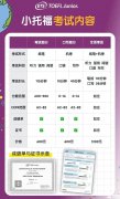 小托福具體考什么？具體板塊分析！
