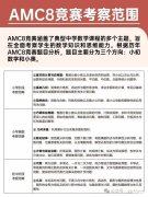 AMC8數(shù)學(xué)考察哪些知識(shí)點(diǎn)？AMC8考試大綱清晰備考